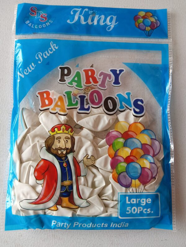 Party Balloons Multicolour Packet of 50 Pcs