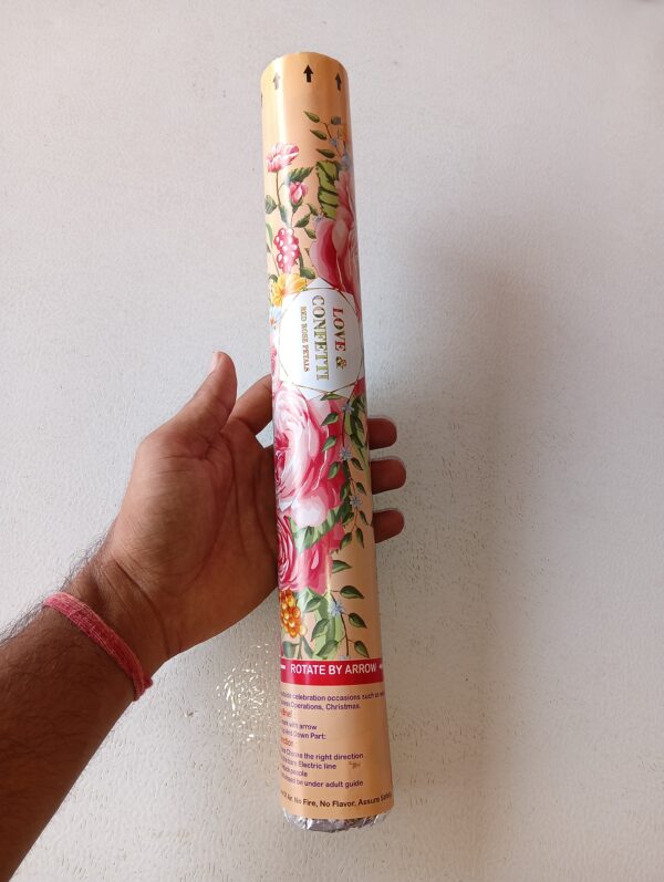 Krisha Party Poppers – Colorful Confetti Cannon for Birthdays, Weddings & Celebrations
