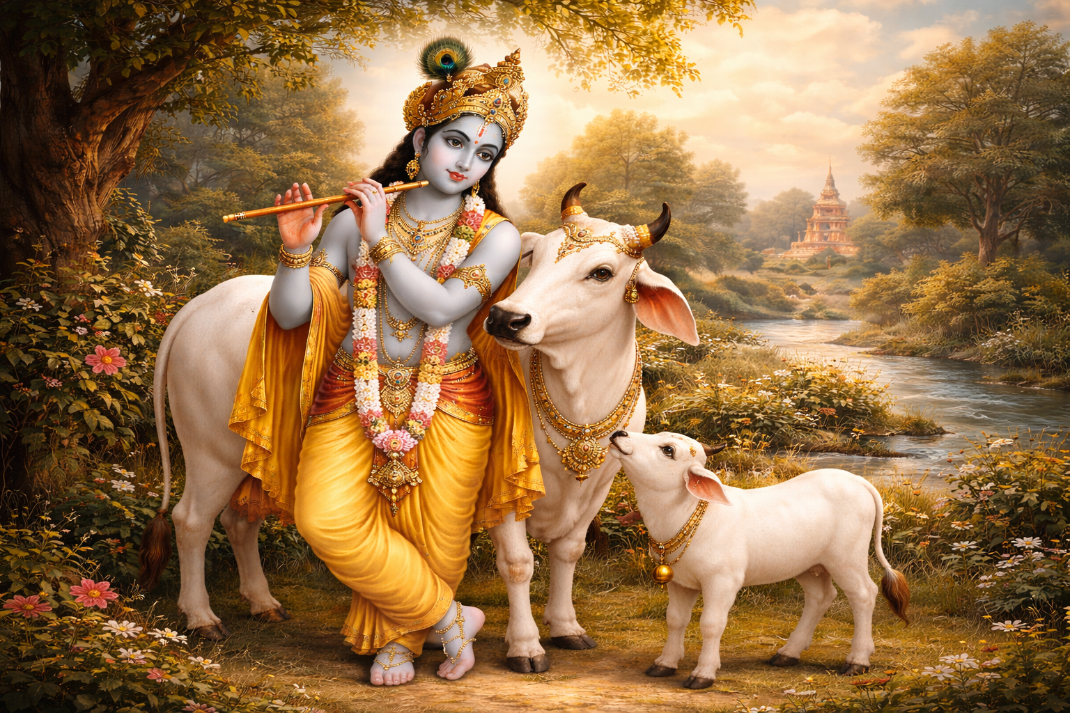 Gau Mata at Gaushala