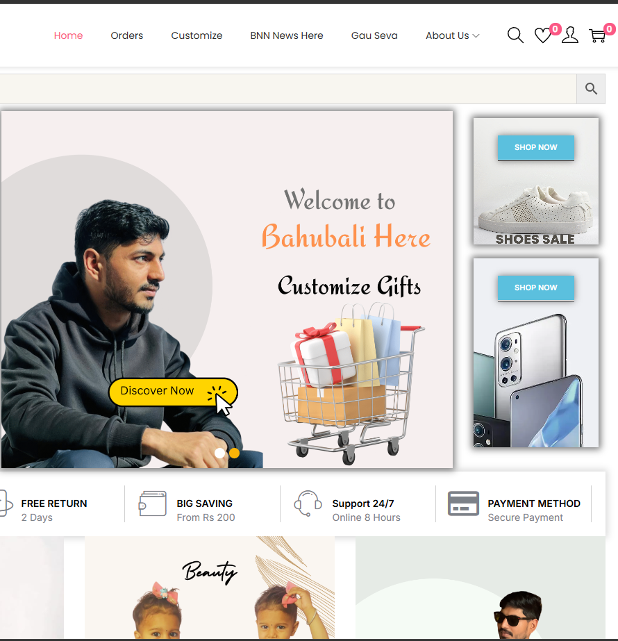 Ecommerce Site